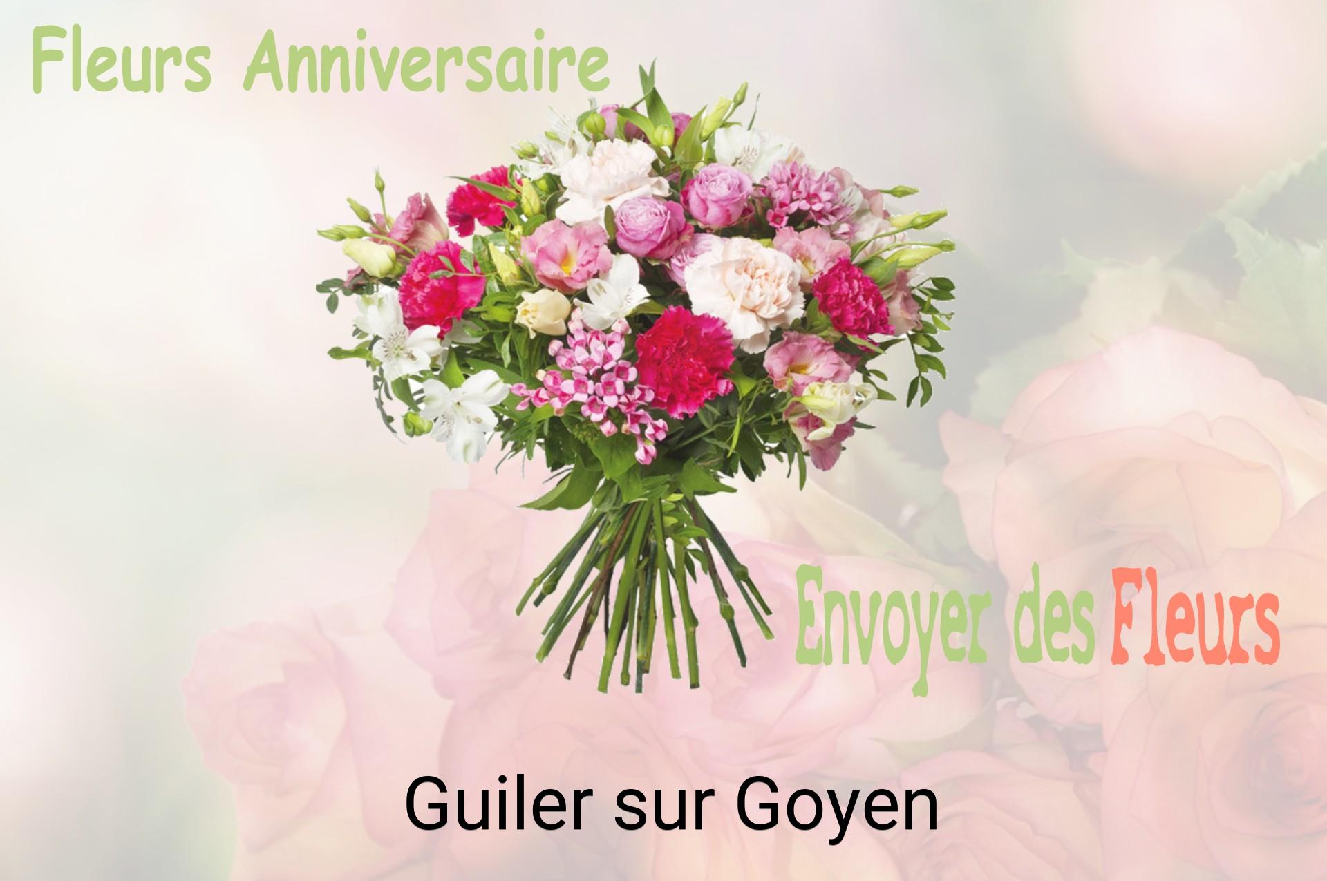 Bouquet de fleurs d’anniversaire livré à Guiler-sur-Goyen